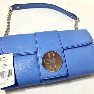 NWT Kate Spade Short Ava Handbag Bexley Bluebell (493)
